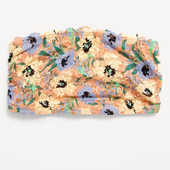 16.NWT old navy lace bandeau bralette size Large - Picture 9 of 10